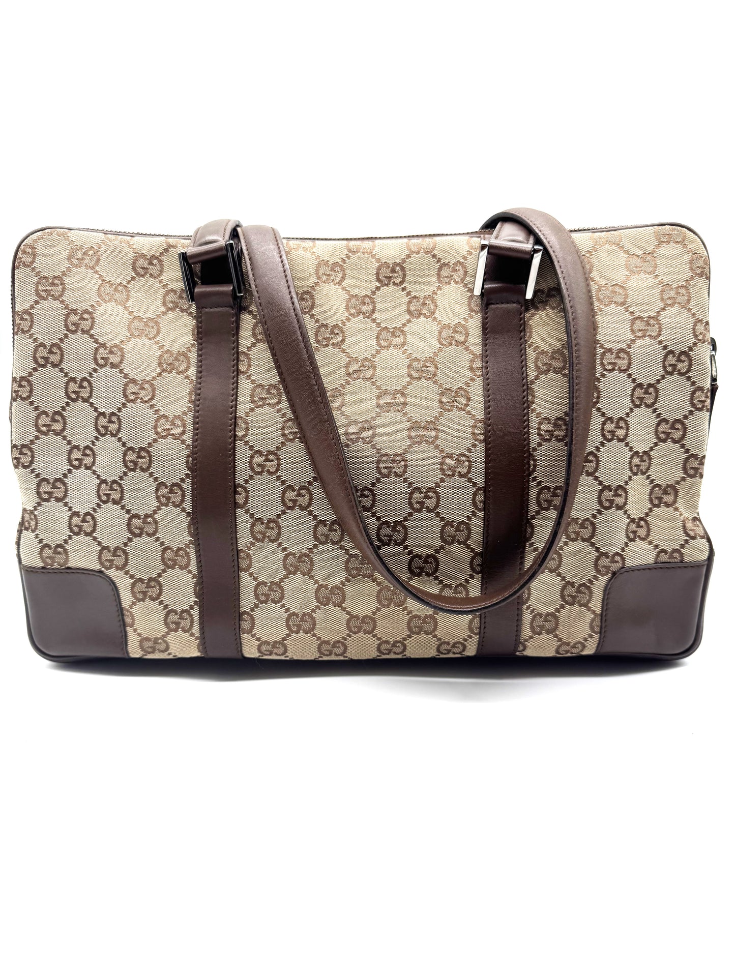 Gucci Ssima Canvas Business Bag