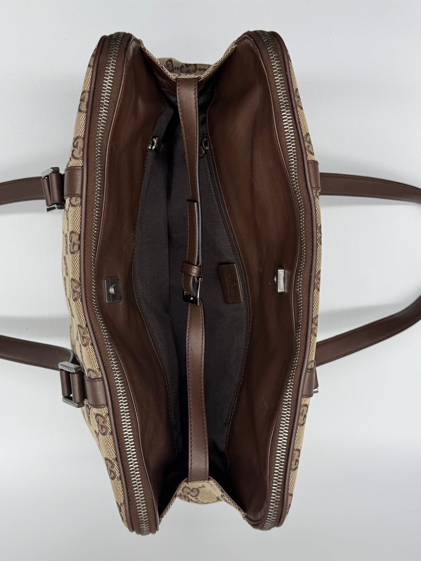 Gucci Ssima Canvas Business Bag