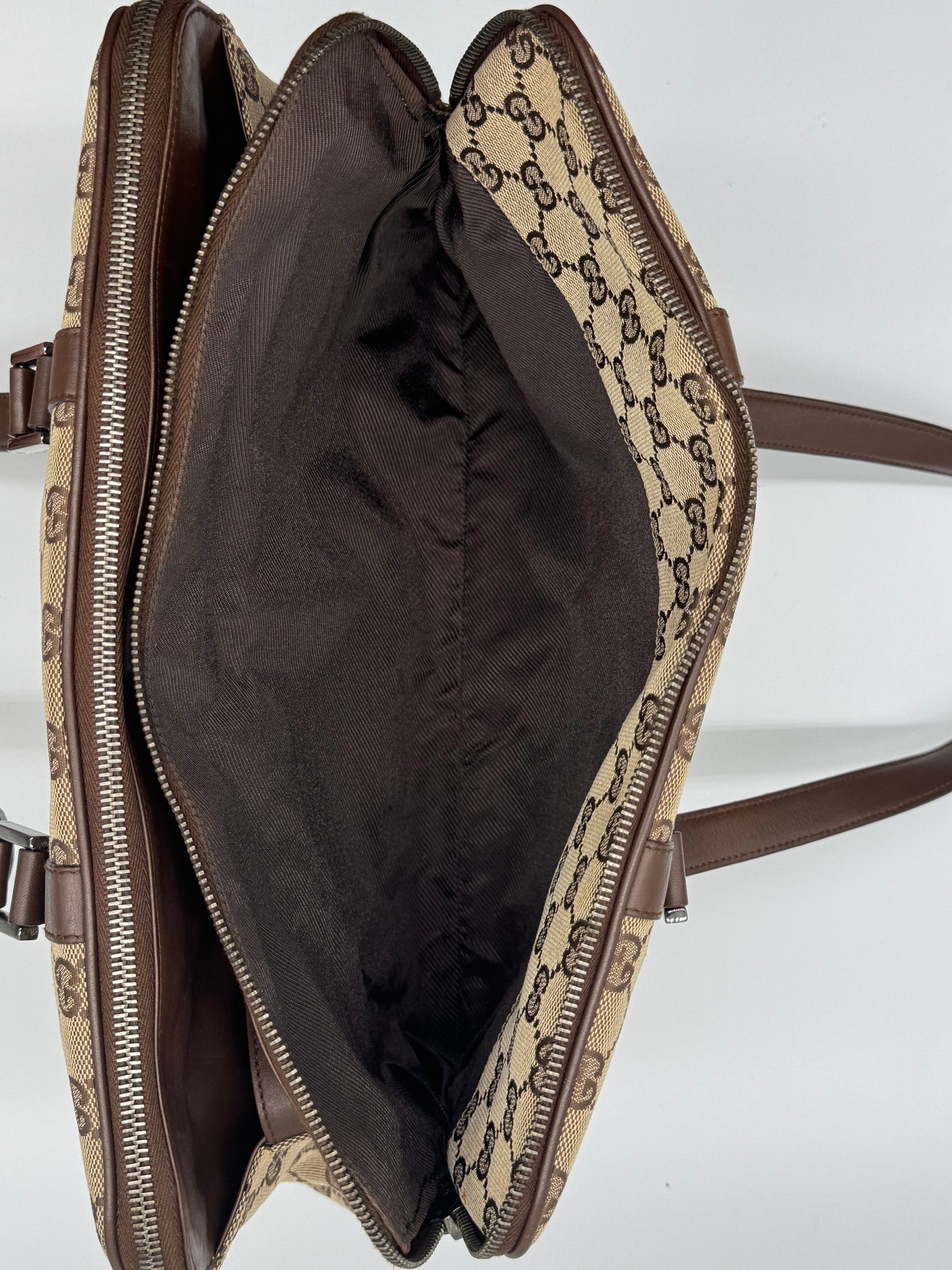 Gucci Ssima Canvas Business Bag