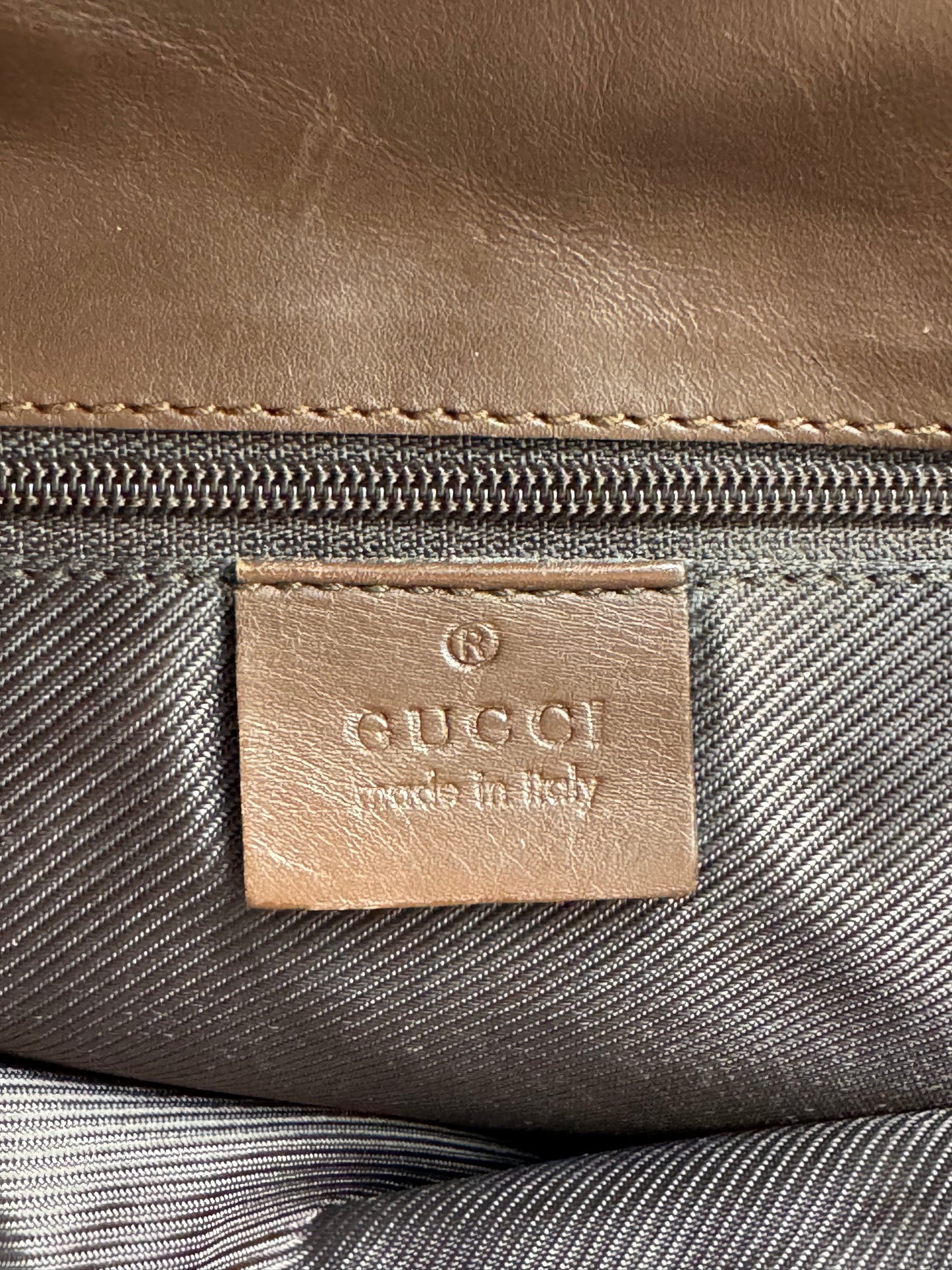 Gucci Ssima Canvas Business Bag