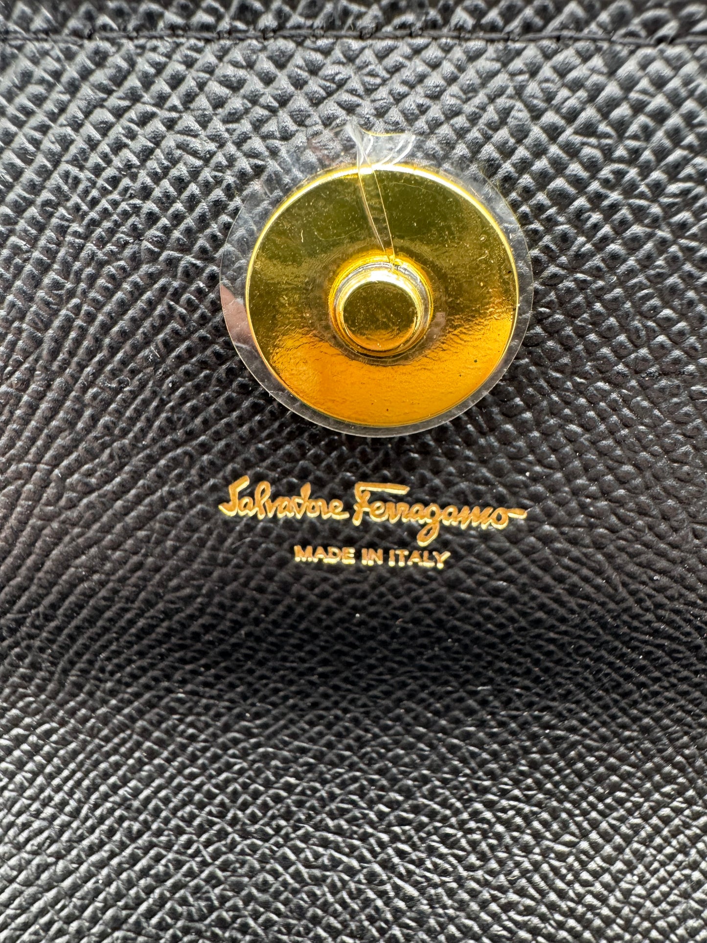 BRAND NEW Salvatore Ferragamo Long Wallet on Chain