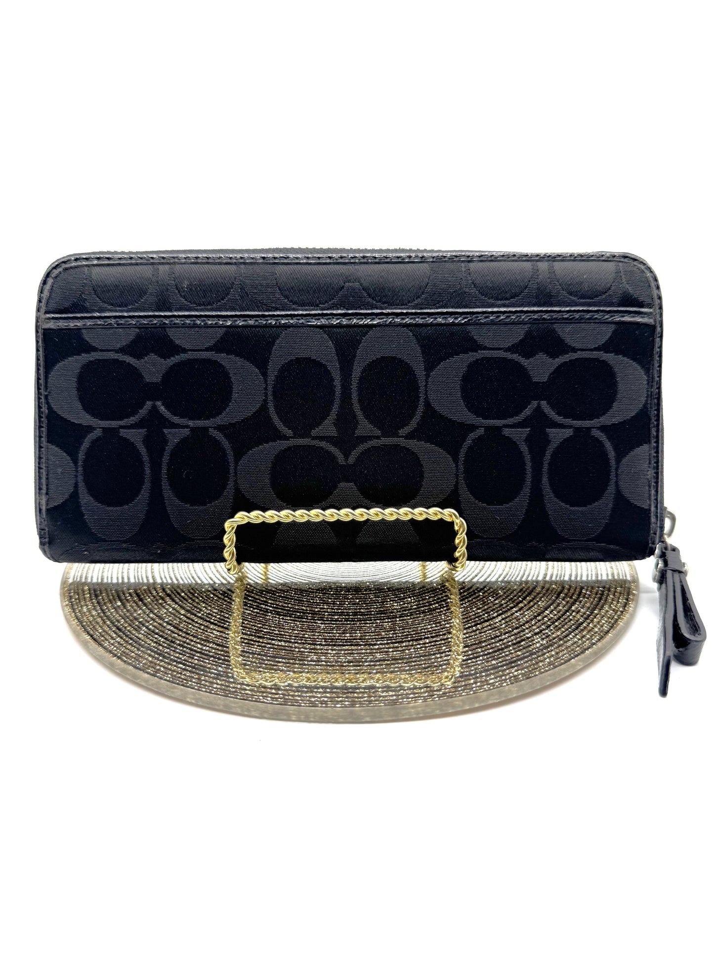 Coach Poppy Daisy Long Zippy Wallet
