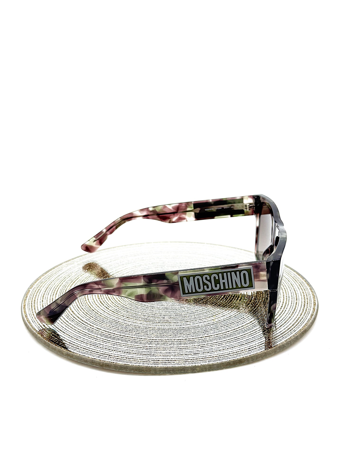 Moschino Purple/Green Tortoise Shell Frames