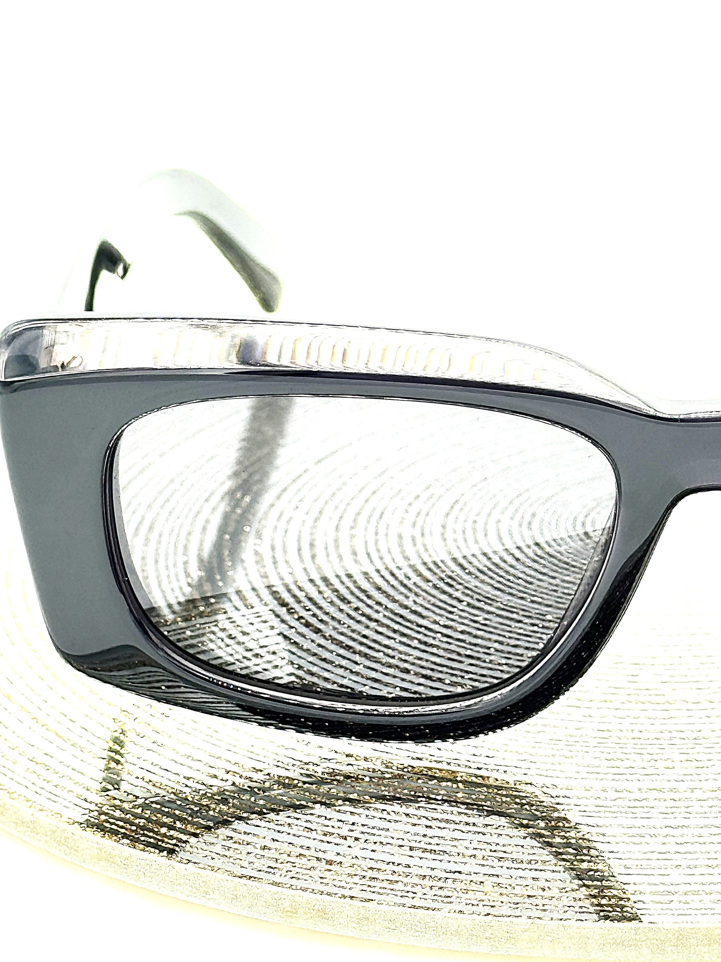 Slavatore Ferragamo All Black Rectangle Frames