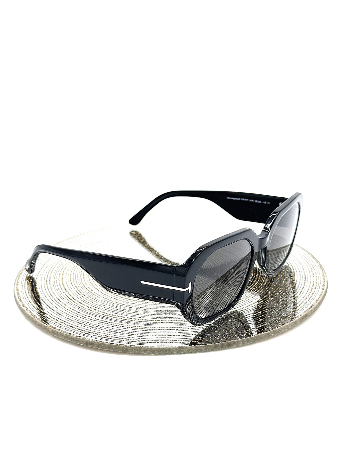 Tom Ford All Black Rectangle Frames