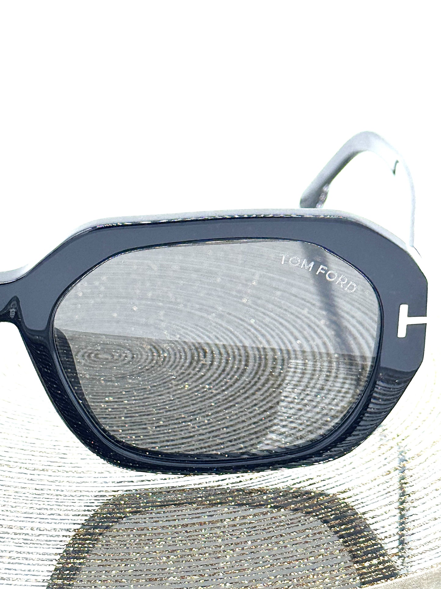 Tom Ford All Black Rectangle Frames