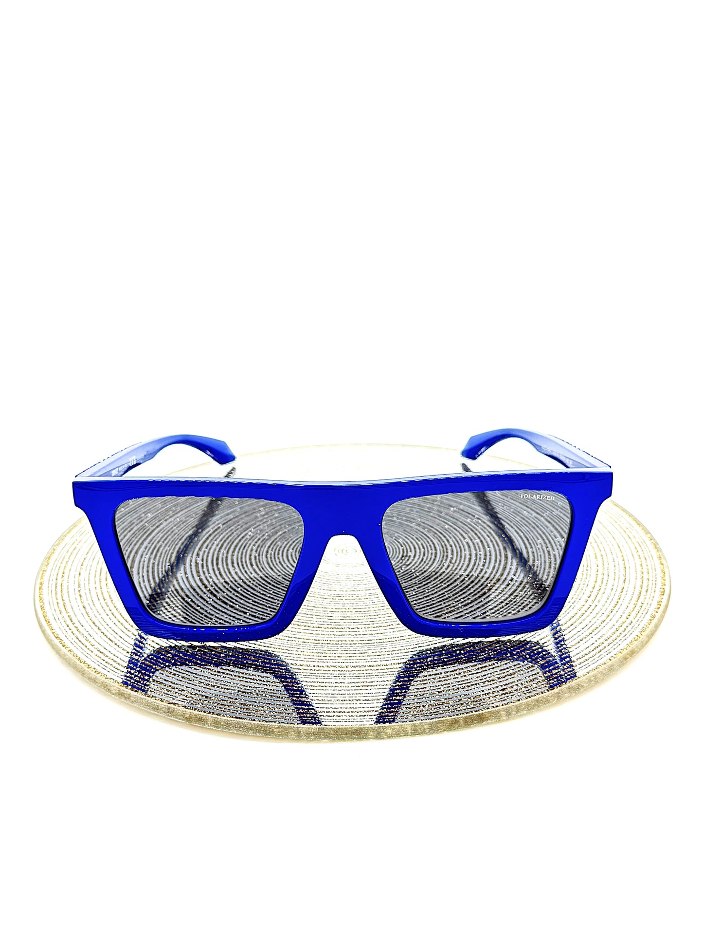 Versace Polarized Blue Square Frames