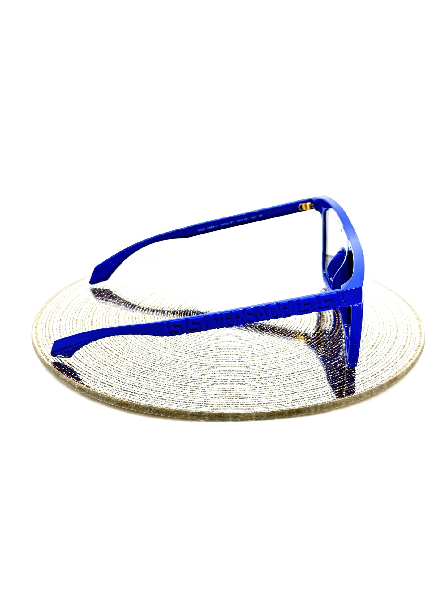 Versace Polarized Blue Square Frames