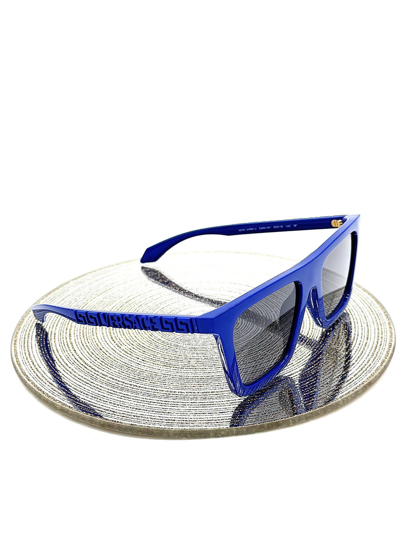Versace Polarized Blue Square Frames