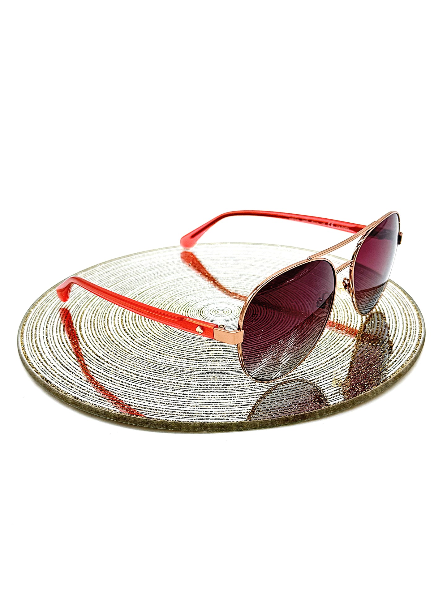 Kate Spade Pale Pink Aviators