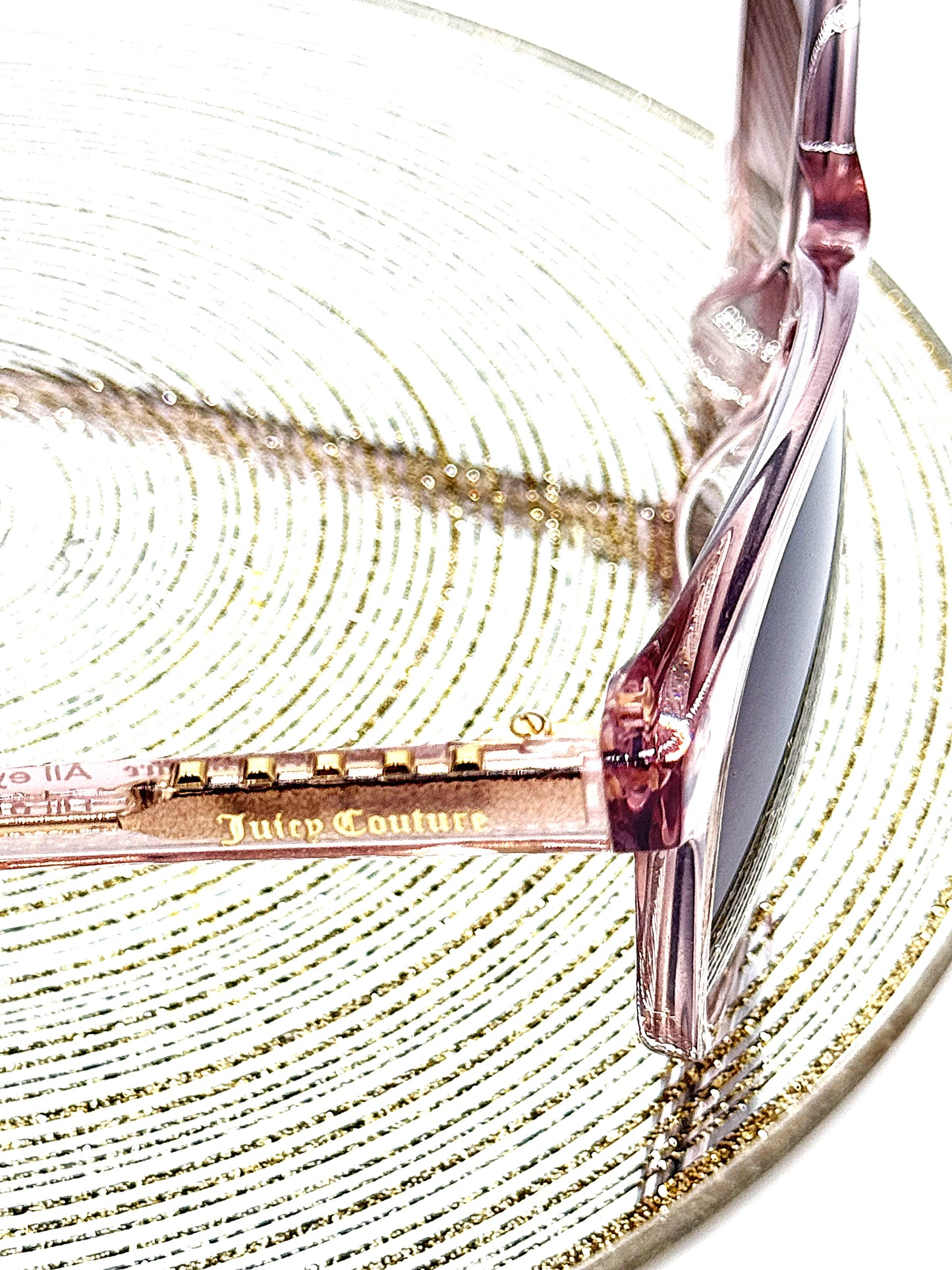 Juicy Couture Pale Pink All Eyes On Juicy Frames