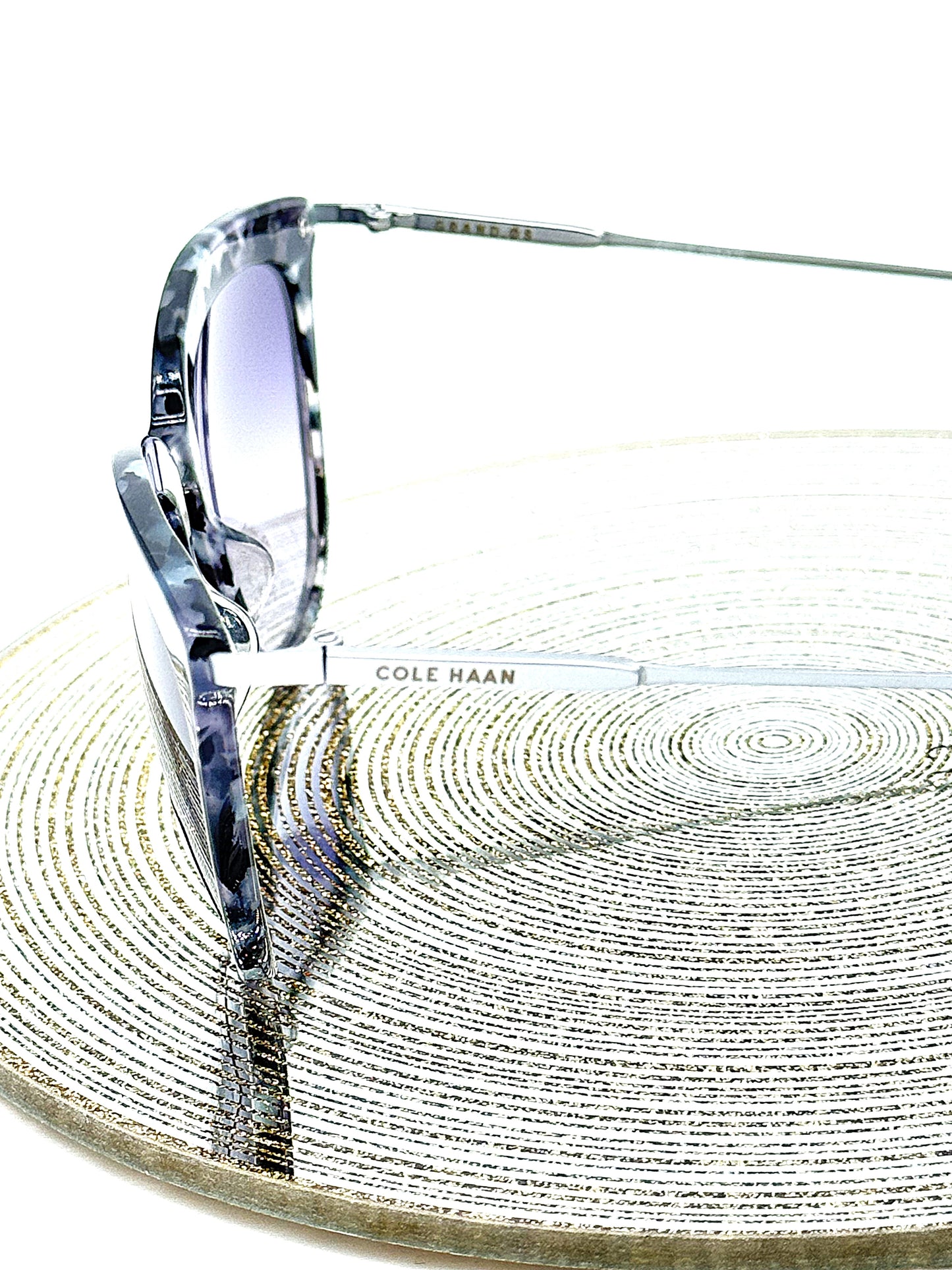 Cole Haan White Tortoise Shell Cat Eye Frames