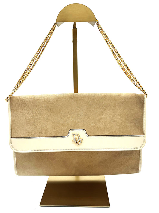 VINTAGE Christian Dior Calfskin Clutch