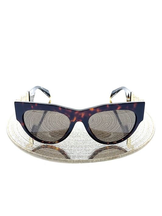 Versace Tortoise Shell Medusa '95 Havana Frames