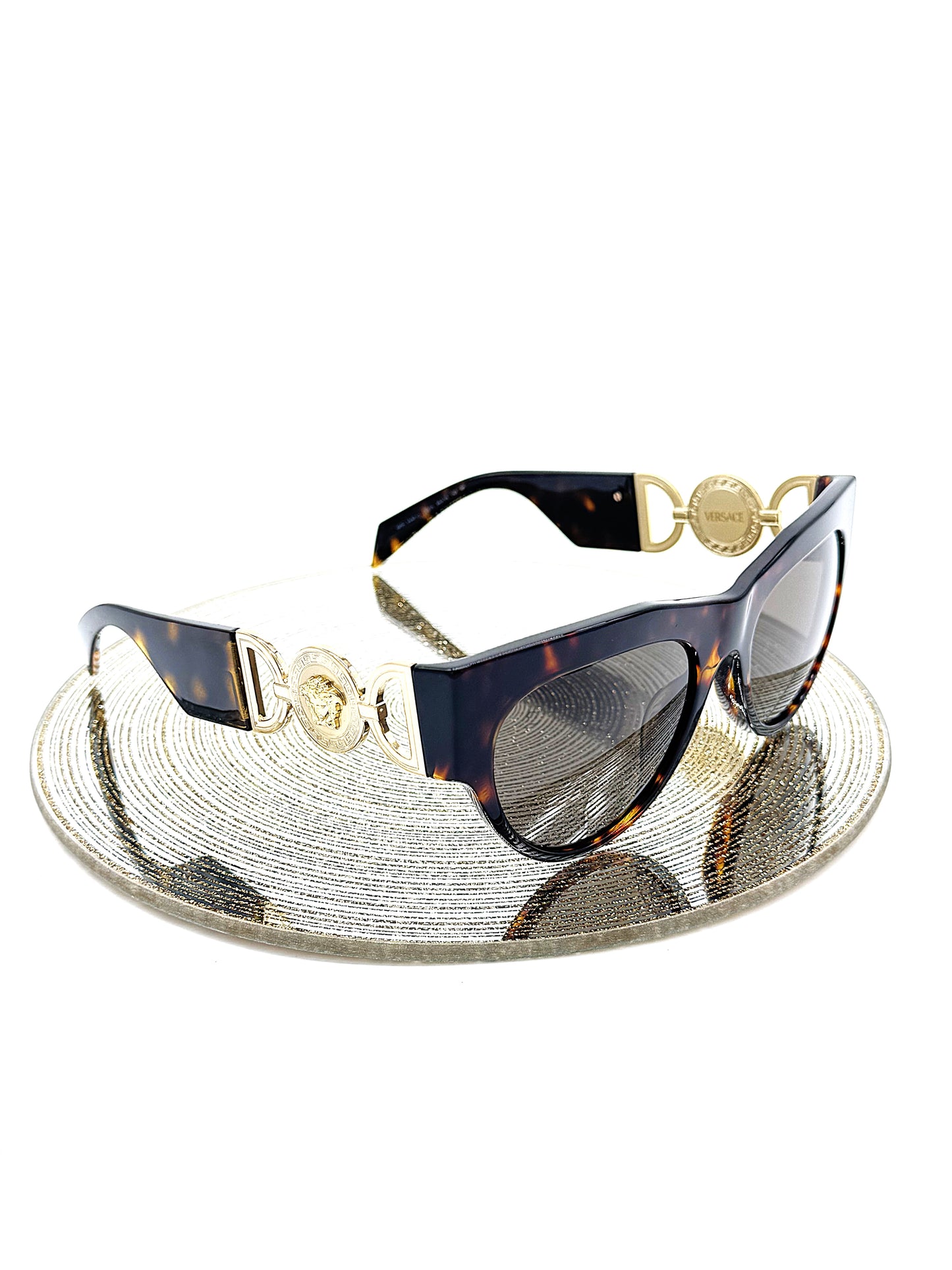 Versace Tortoise Shell Medusa '95 Havana Frames