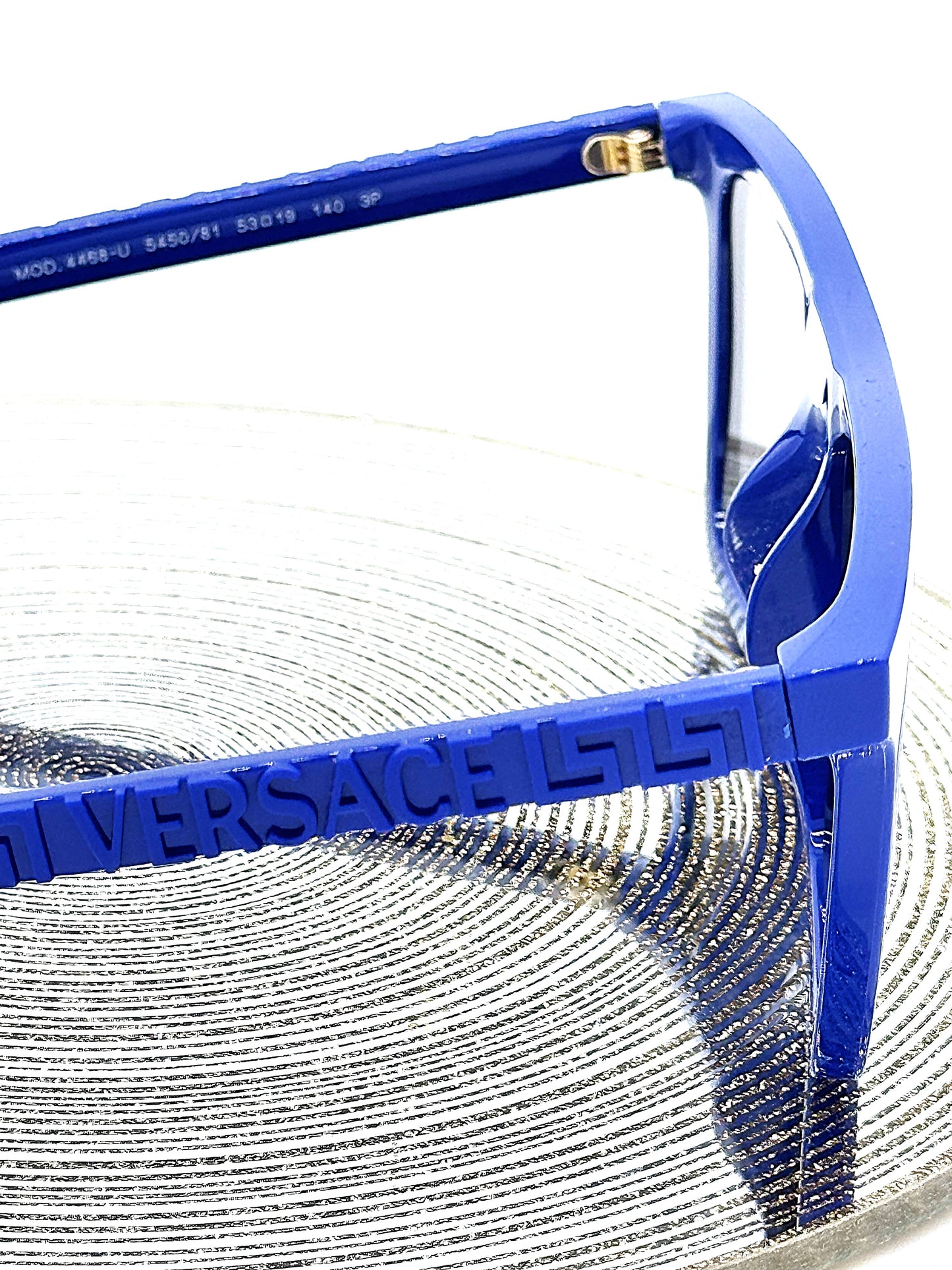 Versace Polarized Blue Square Frames