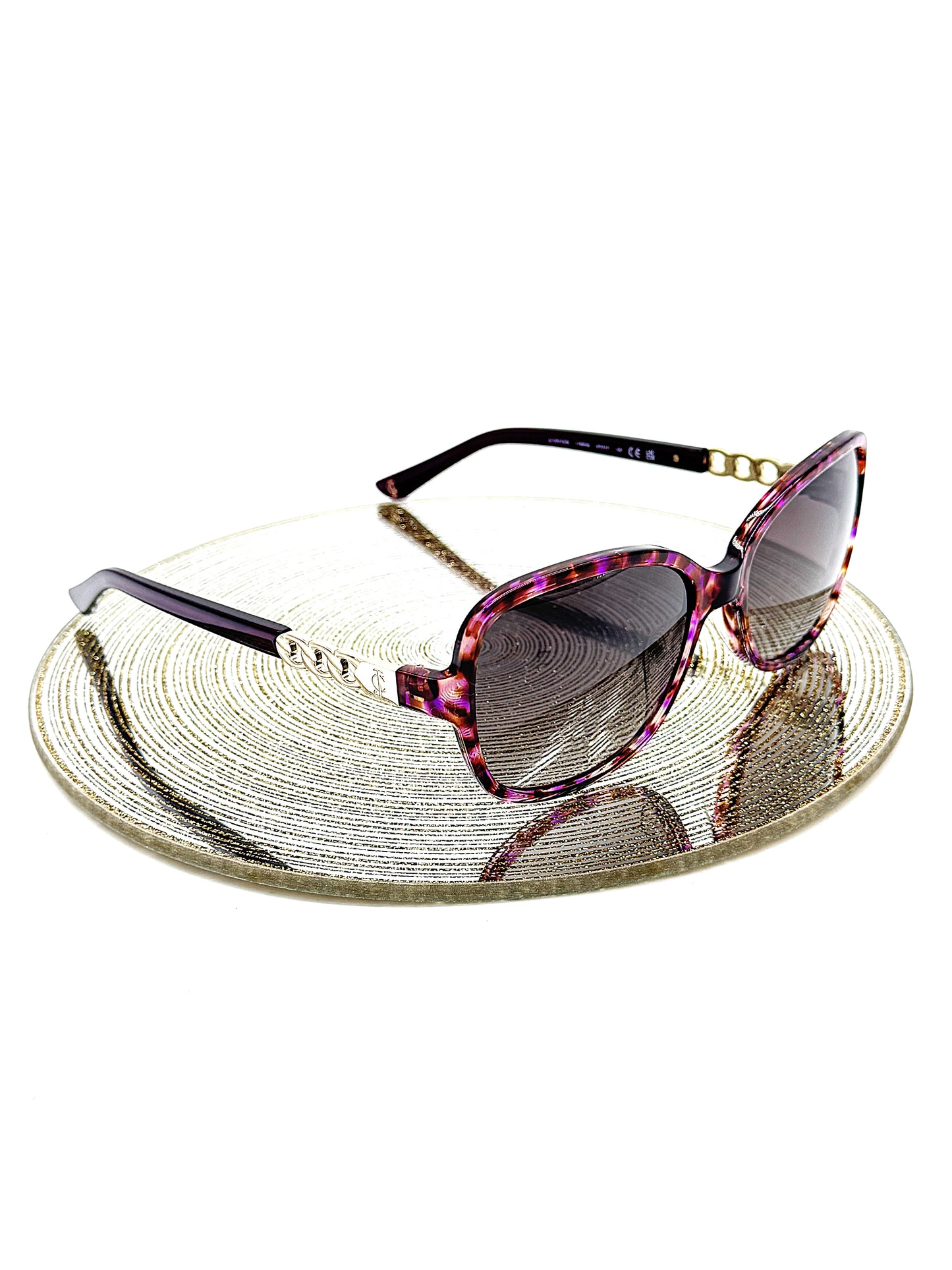 Juicy Couture Purple Tortoise Shell All Eyes on Juicy Frames